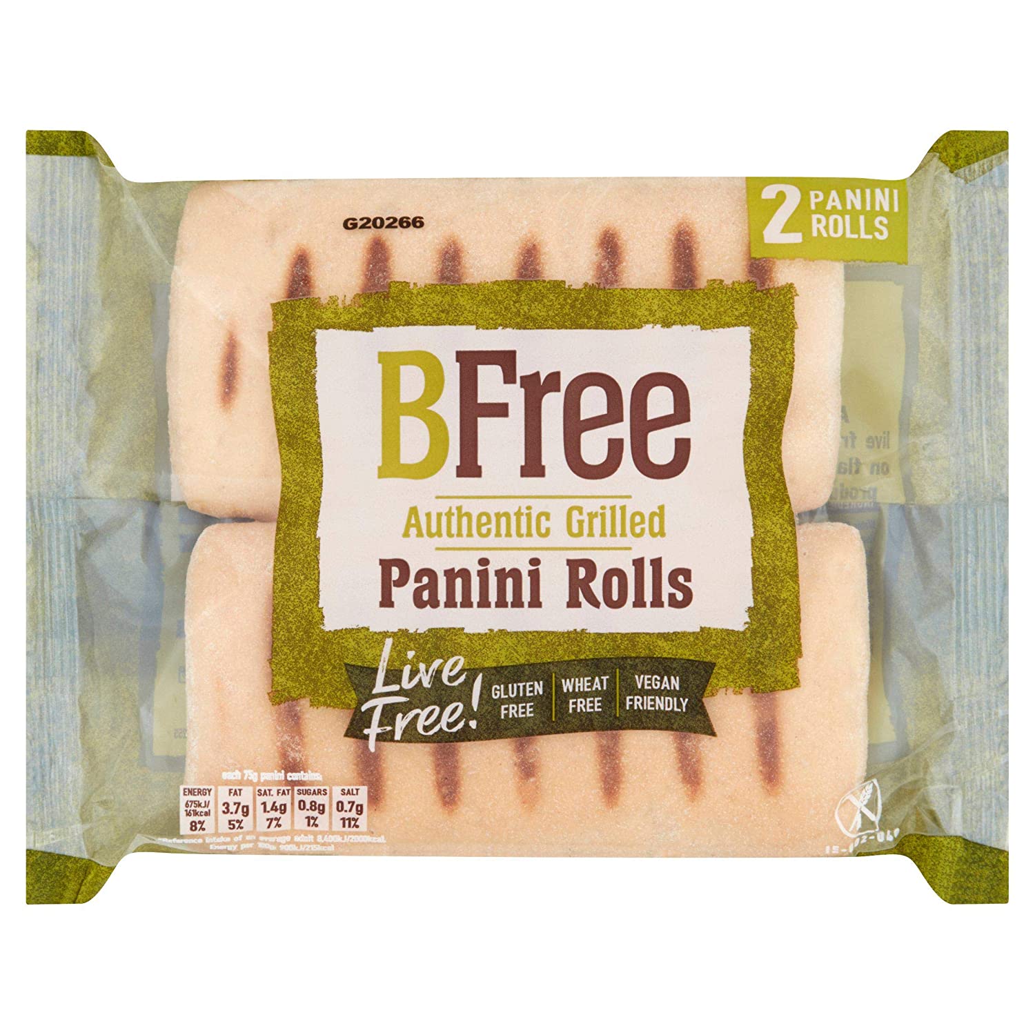 Bfree Foods Authentic Grilled Panini Rolls GlutenFreePalace