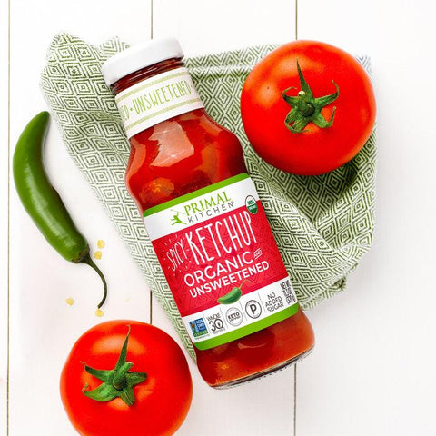 Primal Kitchen Unsweetened Spicy Original Ketchup