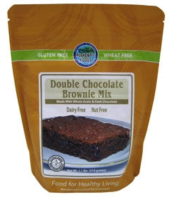 Authentic Foods Gluten Free Double Chocolate Brownie Mix , 1 lb