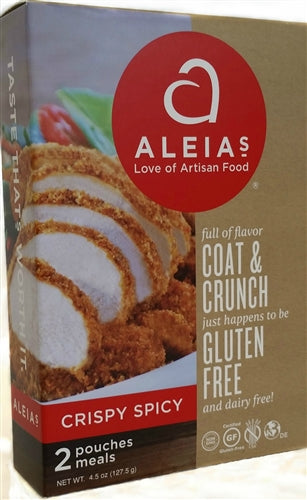 Aleia's Gluten Free Coat & Crunch, Crispy Spicy 4.5 Oz Box