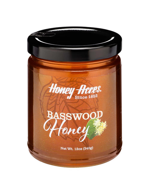 Honey Acres Artisan Honey, Pure Basswood Honey