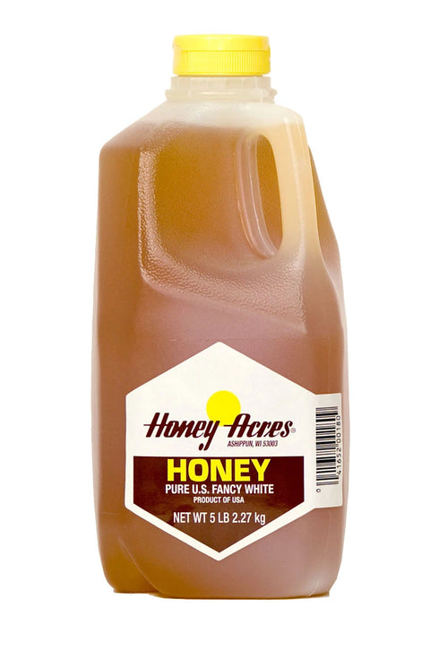Honey Acres Honey, Pure Hone, 5lb Squeeze Bottle