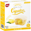 Katz Gluten Free Heavenly Creme Filled Cupcakes, Lemon - 1