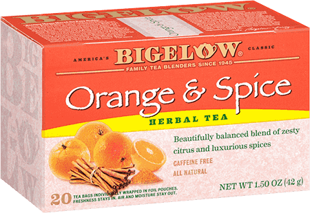 Bigelow Tea, Orange & Spice Herb Tea