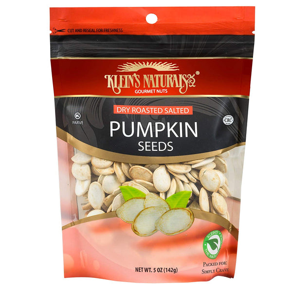 Klein's Naturals Dry Roasted, Salted Pumpkin Seeds - 1
