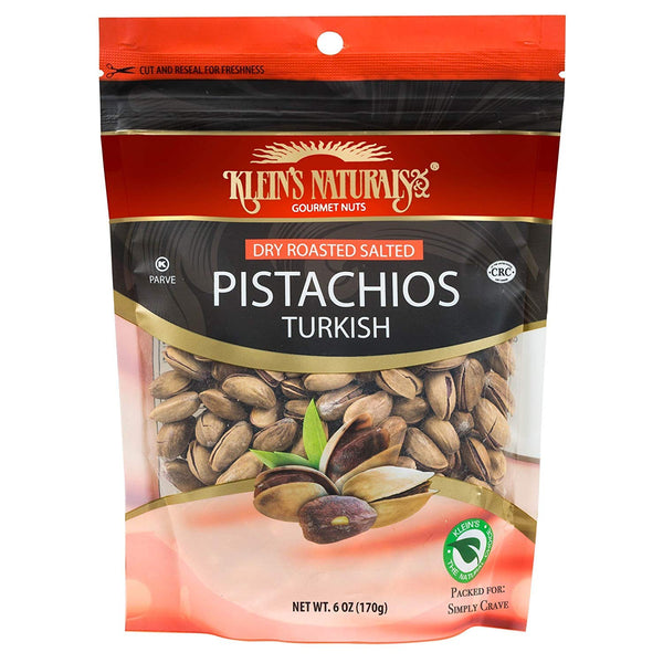 Klein's Naturals Turkish Pistachios, Roasted and Salted - 1