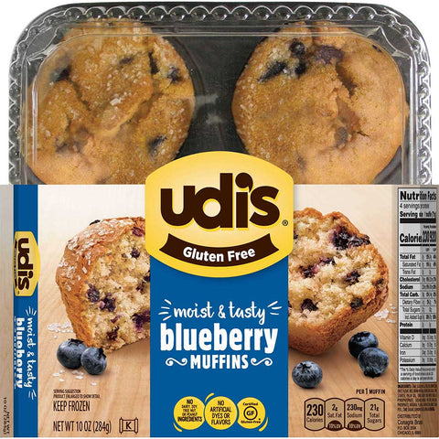 Udi's  Blueberry Muffins