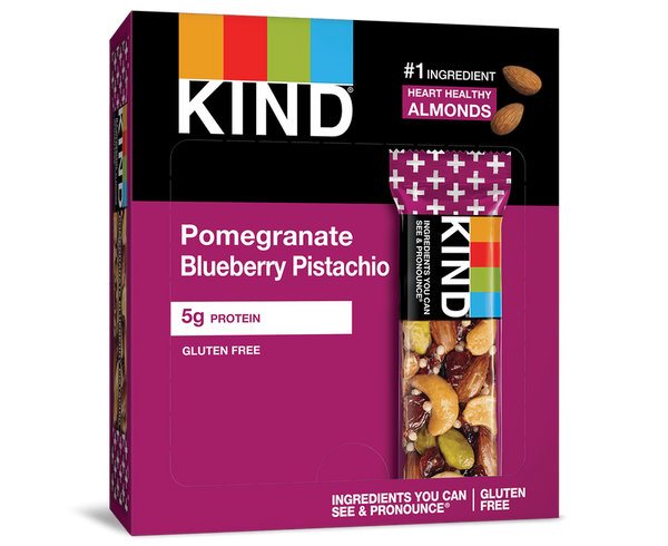 KIND Bars, Pomegranate Blueberry Pistachios - 1