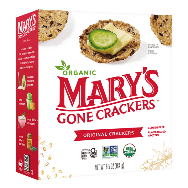 Mary's Gone Crackers Original (Case of 6) - 1