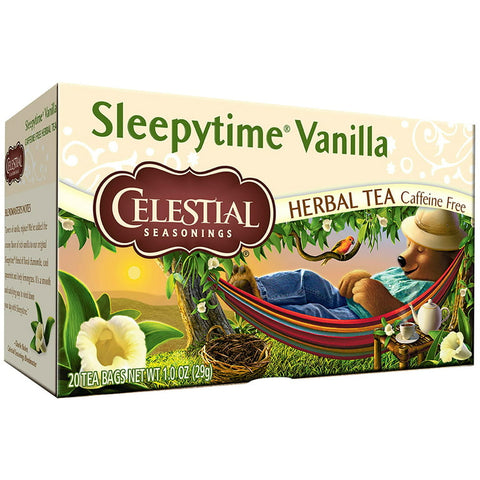 Celestial Seasonings Sleepytime Vanilla Herbal Tea (6 Boxes)