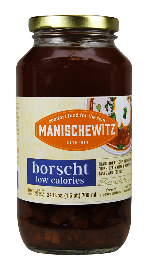 Manischewitz Low Calorie Borscht with Diced Beets