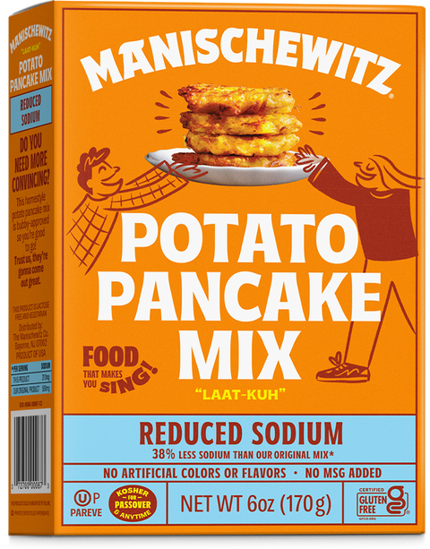 Manischewitz Potato Pancake Mix - Reduced Sodium