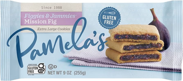 Pamela's Figgies and Jammies Cookies, Mission Fig [6 Pack] - 1