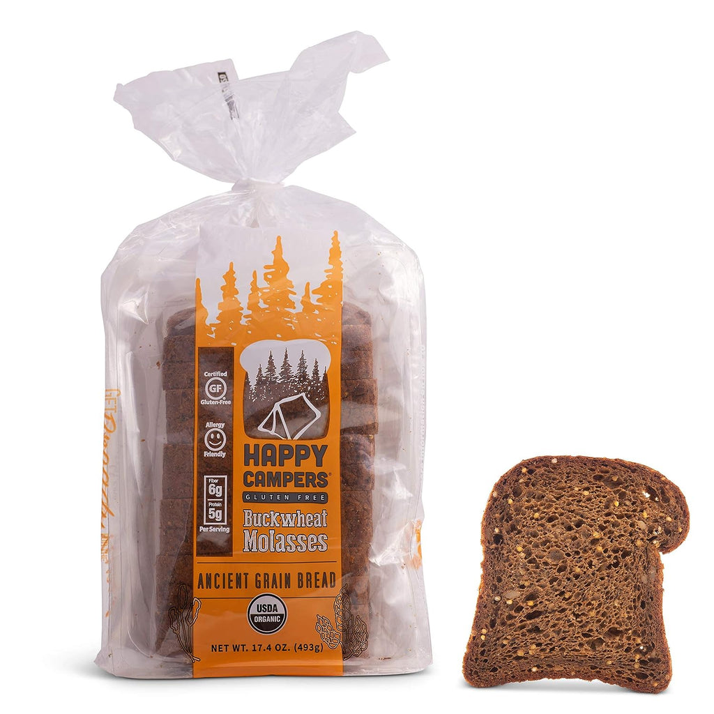 Happy Campers Gluten Free Buckwheat Molasses Bread GlutenFreePalace