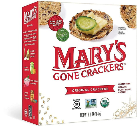Mary's Gone Crackers, Crackers