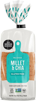 Little Northern Bakehouse Bread, Millet & Chia, 16 Ounce - 1