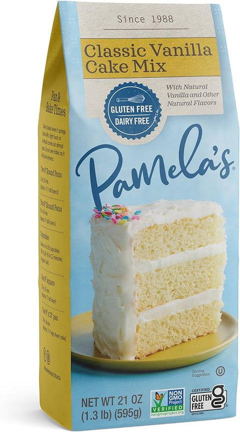 Pamela's Classic Vanilla Cake Mix [6 Pack]