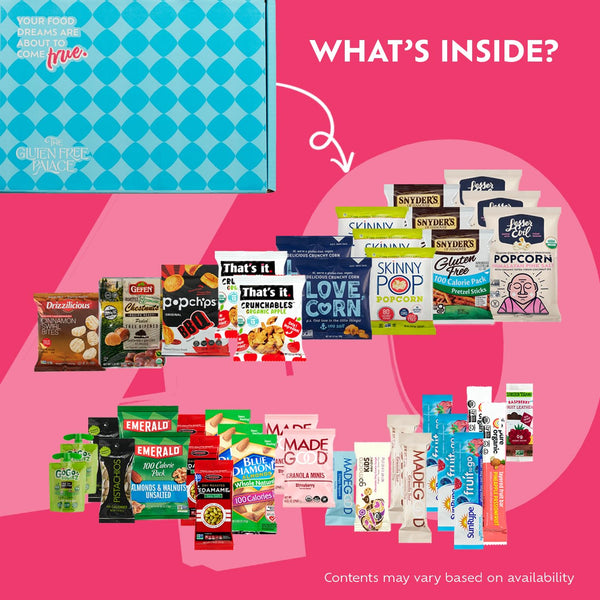 Calories Box Snack Attack - LOW CALORIE and Gluten Free Snack Box (40 Count ...