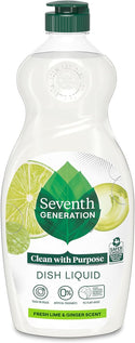 Seventh Generation Dish Soap, Fresh Lime & Ginger [Case of 6] - 1