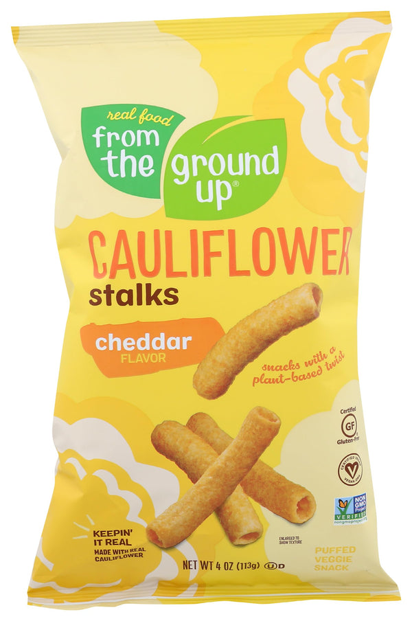 From The Ground Up Cauliflower Stalks, Cheddar Flavor - 1