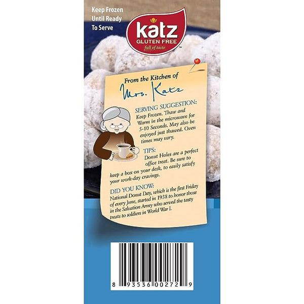Katz Gluten Free Powdered Donut Holes - 4