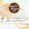 New Grains Gluten Free White Bread, 2 LB Loaf (Pack of 2) - 5