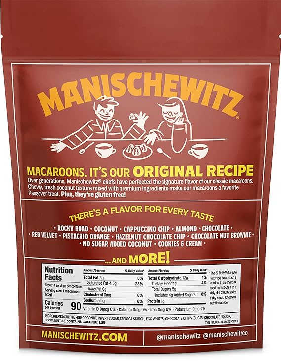 Manischewitz Chocolate Chip Macaroons - 2
