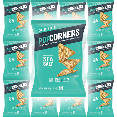 Popcorners, Sea Salt, Snack Bag (40 Bags)