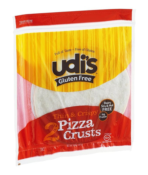 Udi's Pizza Crusts, Thin & Crispy