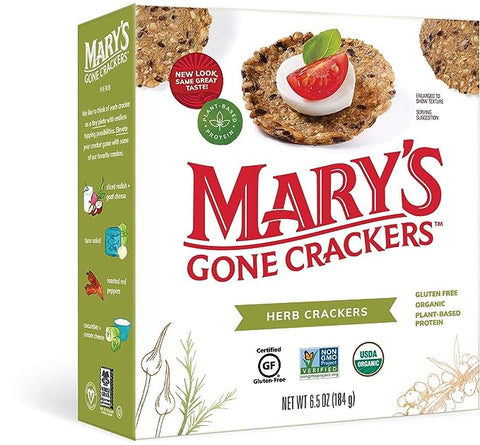 Mary's Gone Crackers, Crackers, Herb,