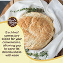 New Grains Gluten Free Sourdough Bread, 2 LB Artisan Loaf - 3