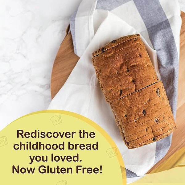 New Grains Gluten Free Cinnamon Raisin Bread, 2 LB Loaf (Pack of 2) - 3