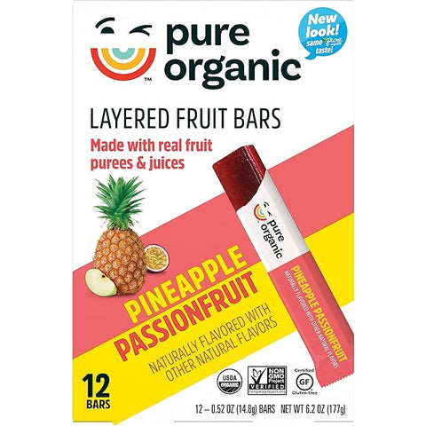 Pure Organic Gluten Free Pineapple & Passion Fruit Sandwich