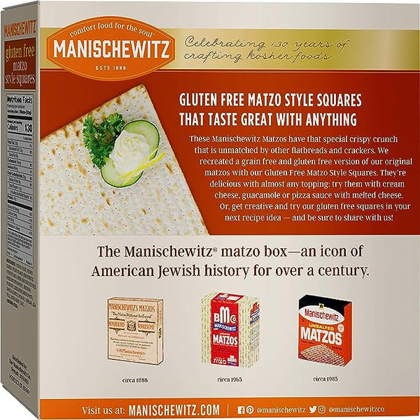Manischewitz Gluten Free Matzo Style Squares - 4