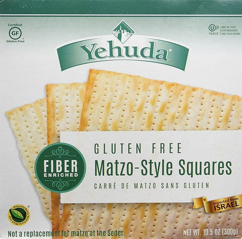 Yehuda Matzos Matzo Squares, Fiber Enriched