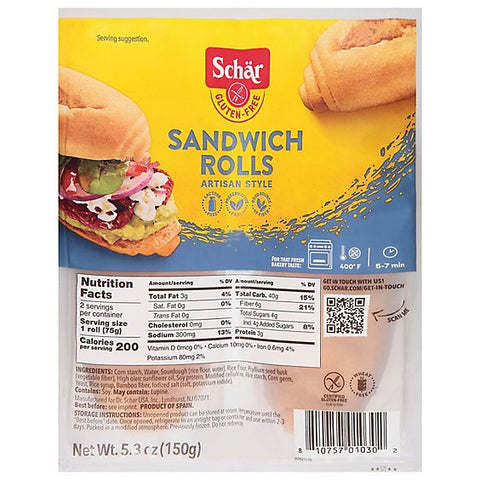 Schar Sandwich Rolls