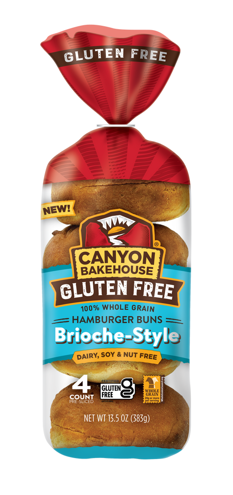 Canyon Bakehouse Brioche Style Hamburger Buns