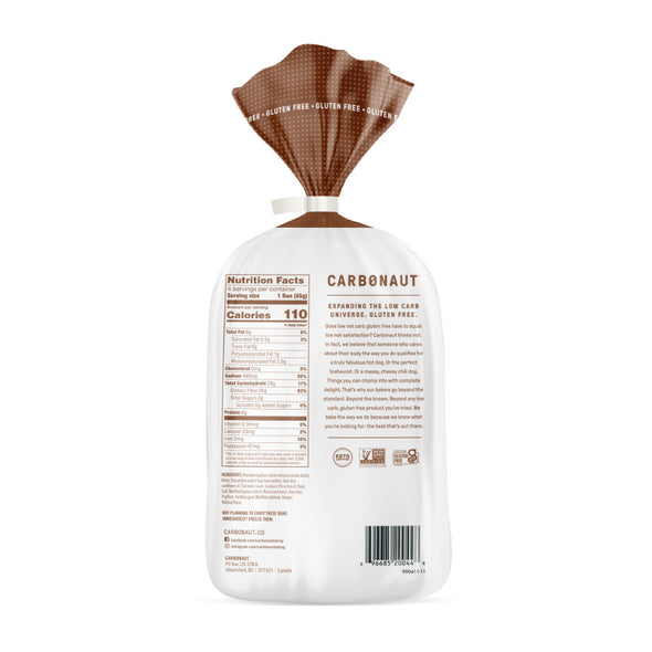 Carbonaut Gluten Free Hot Dog Buns GlutenFreePalace