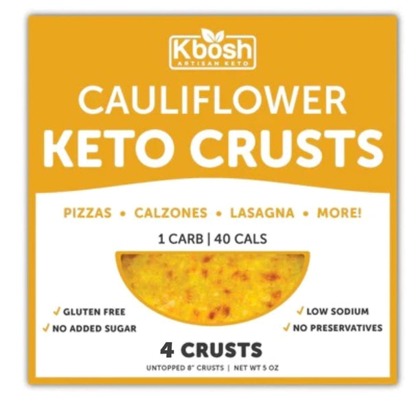 Kbosh Keto Pizza Crust- Cauliflower - 1