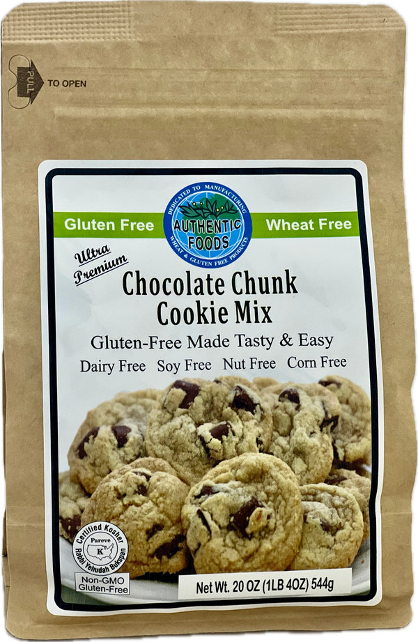 Authentic Foods Chocolate Chip Muffin Mix - 6 Packs - 1