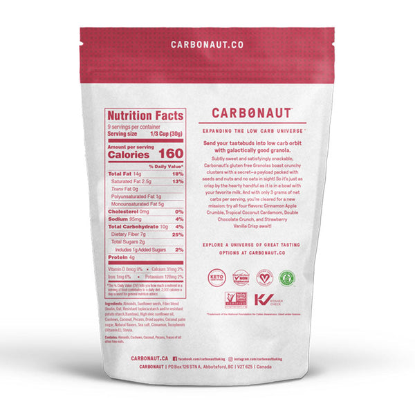 Carbonaut Granola- Cinnamon Apple Crumble - 2