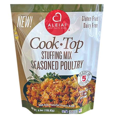 Aleia's Cook Top Stuffing Mix- Seasoned Poultry
