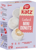 Katz Gluten Free Mini Custard Doughnuts - 1