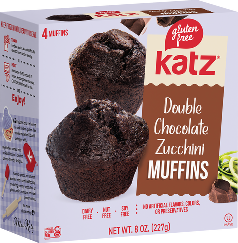 Katz Double Chocolate Zucchini Muffins