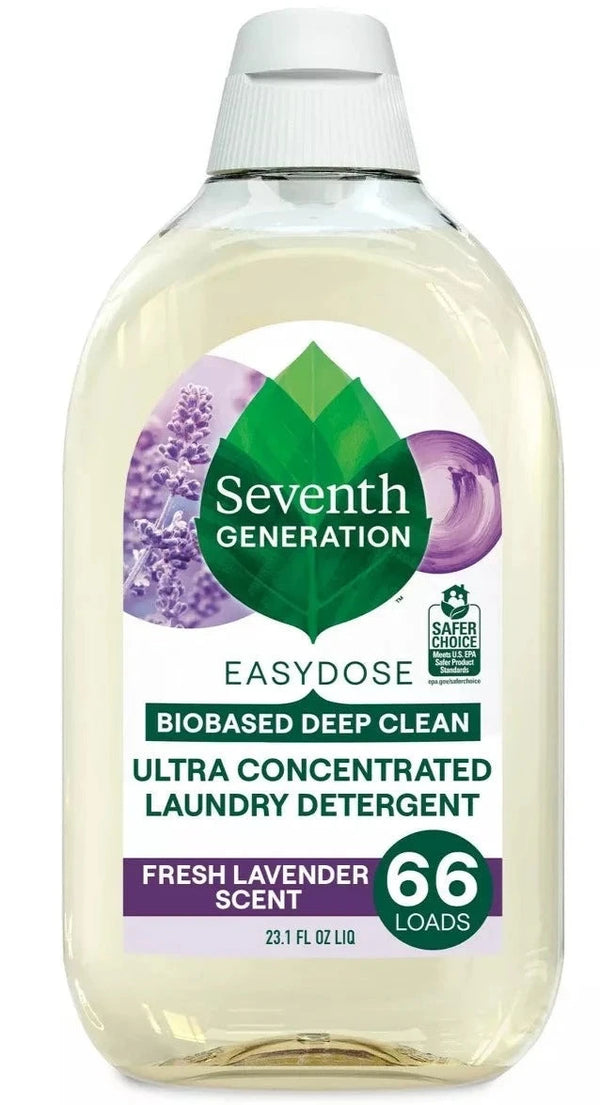 Seventh Generation Concentrated Laundry Detergent, Lavender [Case of 6] - 1