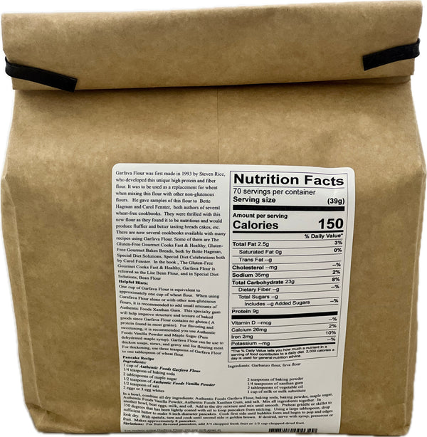 Authentic Foods Garfava Flour - 4