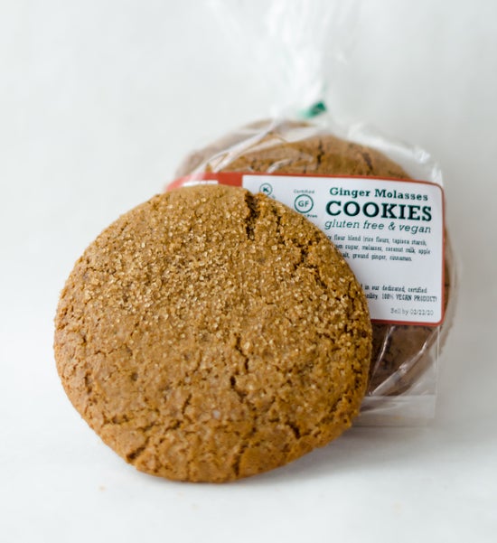 The Gluten Free Bakery GINGER MOLASSES Cookies - 3 Pack - 1