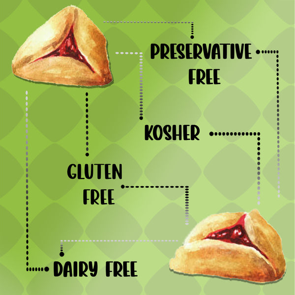 Gluten Free Palace Handmade Hamentaschen Cookies - 2