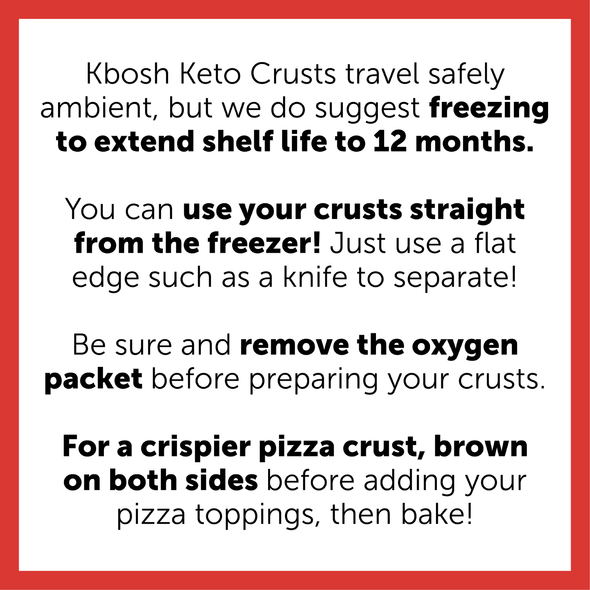 Kbosh Keto Pizza Crust- Italian Cauliflower - 4