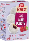 Katz Gluten Free Mini Jelly Doughnuts - 1